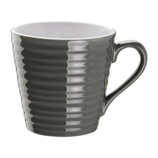 Olympia Cafe Aroma Mug Charcoal - 340ml 11.5fl oz
