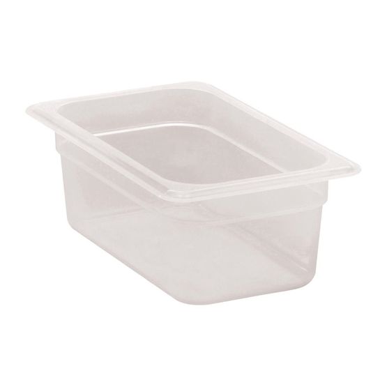 Cambro Polypropylene 1/4 Gastronorm Food Tray 100mm