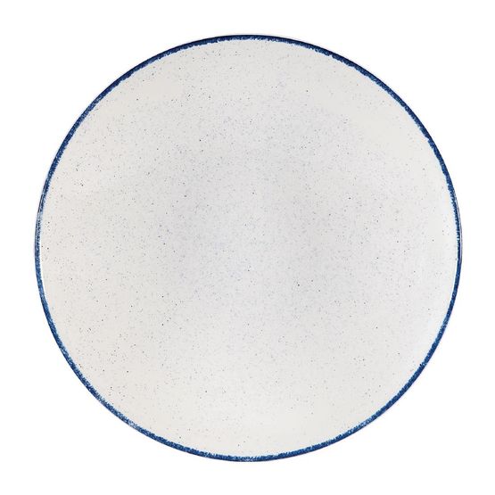 Churchill Stonecast Hints Coupe Bowls Indigo Blue 385mm